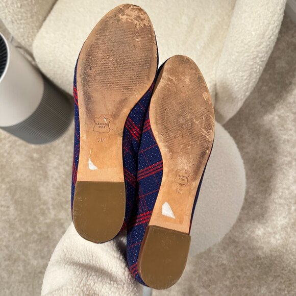 Talbots Tartan British Palace Guard Ryan Loafers 9 - Picture 6 of 7